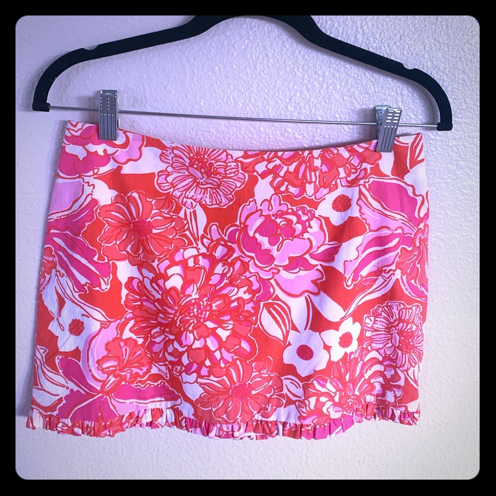Lilly Pulitzer mini skirt